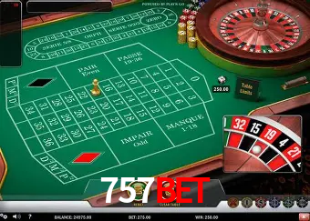 Roulette Table 757bet